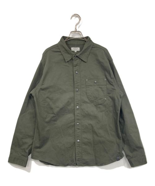 KADOYA（カドヤ）KADOYA (カドヤ) MOTO WORK SHIRT カーキ サイズ:4Lの古着・服飾アイテム