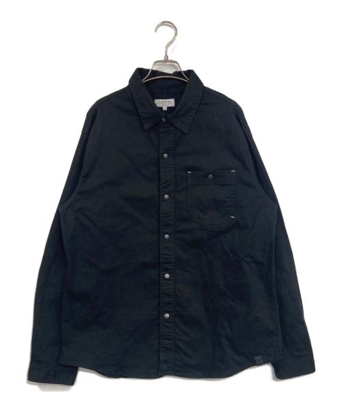 KADOYA（カドヤ）KADOYA (カドヤ) MOTO WORK SHIRT ブラック サイズ:4Lの古着・服飾アイテム