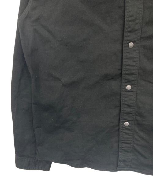 KADOYA（カドヤ）KADOYA (カドヤ) MOTO WORK SHIRT ブラック サイズ:4Lの古着・服飾アイテム