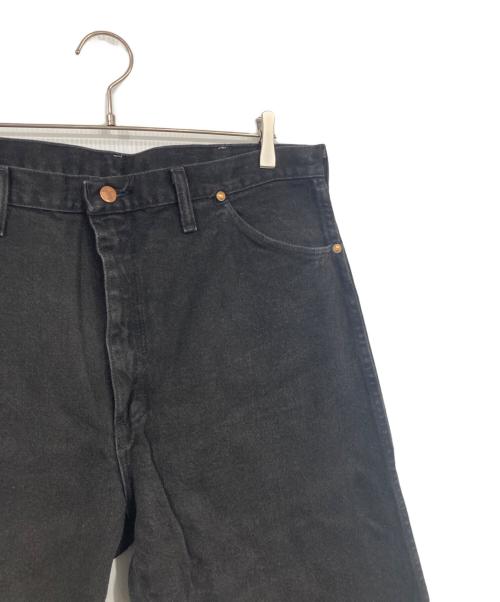 Wrangler（ラングラー）Wrangler (ラングラー) 後染めカウボーイデニムパンツ ブラック サイズ:38の古着・服飾アイテム