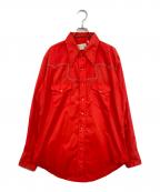 Wranglerラングラー）の古着「襟芯ウエスタンシャツ」｜レッド