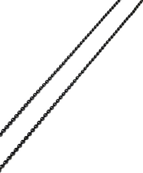 BILL WALL LEATHER（ビルウォールレザー）BILL WALL LEATHER (ビルウォールレザー) ドクロプレートネックレス シルバーの古着・服飾アイテム