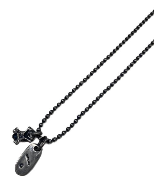 BILL WALL LEATHER（ビルウォールレザー）BILL WALL LEATHER (ビルウォールレザー) ドクロプレートネックレス シルバーの古着・服飾アイテム