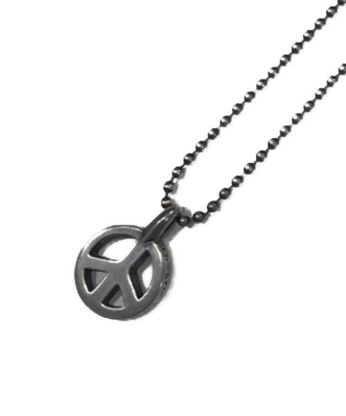 BILL WALL LEATHER（ビルウォールレザー）BILL WALL LEATHER (ビルウォールレザー) ピースマークネックレス シルバーの古着・服飾アイテム