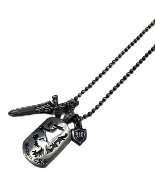 Wolfman（ウルフマン）Wolfman (ウルフマン) 3連シルバーネックレス シルバー サイズ:表記無しの古着・服飾アイテム