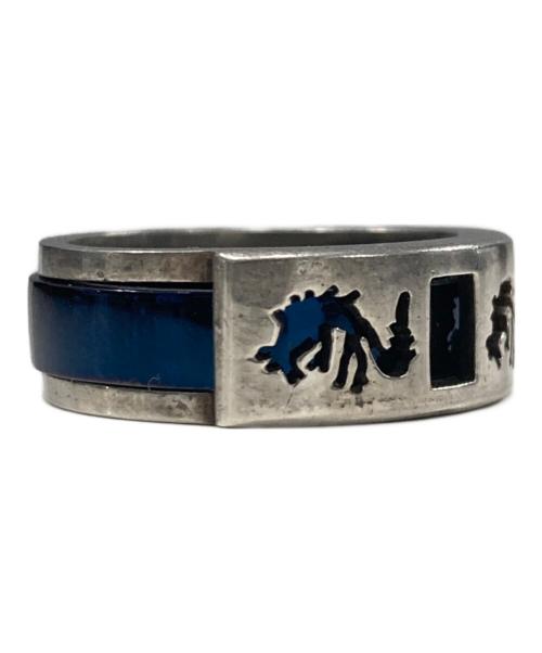 WOLFMAN B.R.S（ウルフマンＢＲＳ）WOLFMAN B.R.S (ウルフマンＢＲＳ) ホワイトファングウルフリング シルバー サイズ:表記無しの古着・服飾アイテム