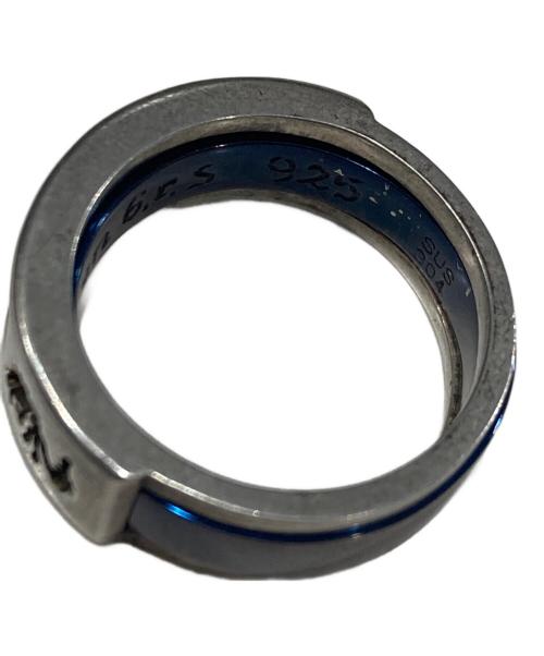 WOLFMAN B.R.S（ウルフマンＢＲＳ）WOLFMAN B.R.S (ウルフマンＢＲＳ) ホワイトファングウルフリング シルバー サイズ:表記無しの古着・服飾アイテム