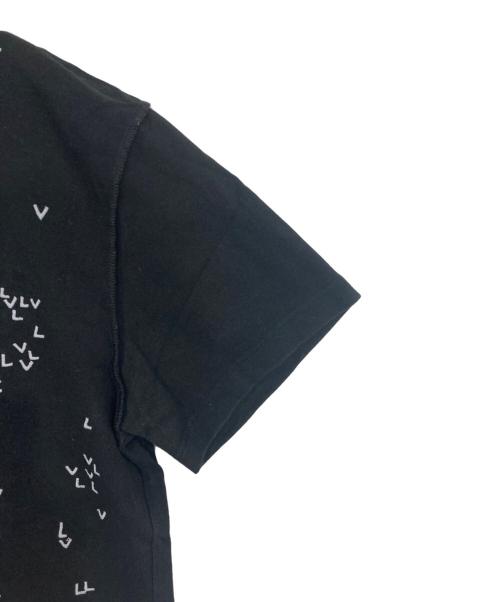 LOUIS VUITTON（ルイ ヴィトン）LOUIS VUITTON (ルイ ヴィトン) LVスプレッドエンブロイダリーTシャツ ブラック サイズ:Mの古着・服飾アイテム