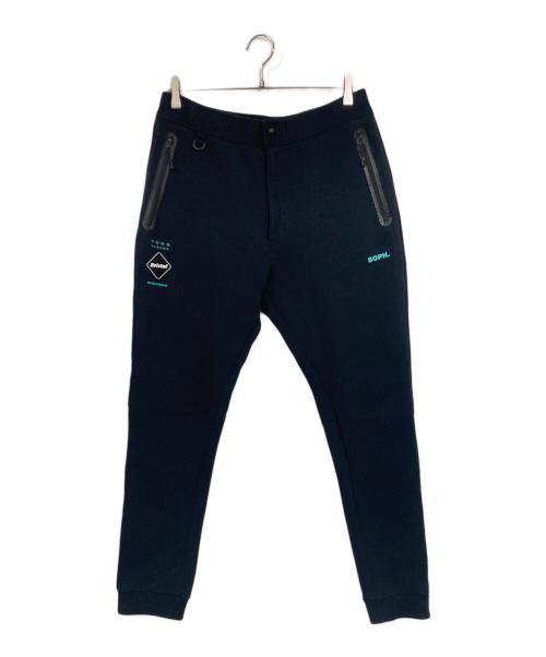 F.C.R.B.（エフシーレアルブリストル）F.C.R.B. (エフシーレアルブリストル) TECH KNIT TRAINING PANTS ブラック サイズ:Lの古着・服飾アイテム