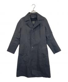 Y's×MACKINTOSH（ワイズ×マッキントッシュ）の古着「ステンカラーコート」｜ブラック