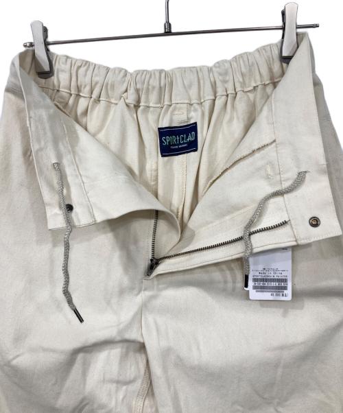 SPORTCLAD（スポーツクラッド）SPORTCLAD (スポーツクラッド) JOURNAL STANDARD relume (ジャーナルスタンダード レリューム) デニムペインターパンツ アイボリー サイズ:M 未使用品の古着・服飾アイテム