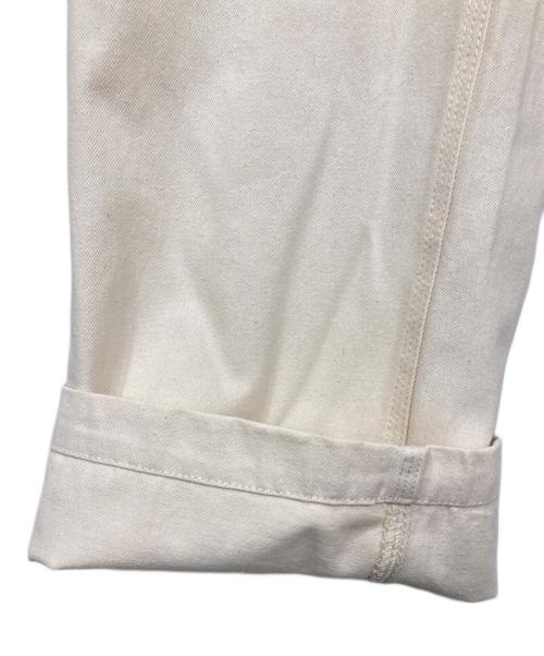 SPORTCLAD（スポーツクラッド）SPORTCLAD (スポーツクラッド) JOURNAL STANDARD relume (ジャーナルスタンダード レリューム) デニムペインターパンツ アイボリー サイズ:M 未使用品の古着・服飾アイテム