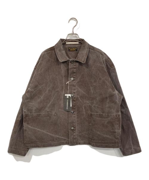 J.S HOMESTEAD（ジャーナルスタンダード ホームステッド）J.S HOMESTEAD (ジャーナルスタンダード ホームステッド) DUCK COVER-ALL ブラウン サイズ:Mの古着・服飾アイテム