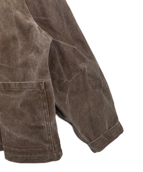 J.S HOMESTEAD（ジャーナルスタンダード ホームステッド）J.S HOMESTEAD (ジャーナルスタンダード ホームステッド) DUCK COVER-ALL ブラウン サイズ:Mの古着・服飾アイテム