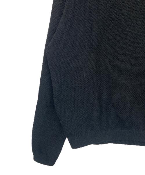 BEAUTY&YOUTH（ビューティーアンドユース）BEAUTY&YOUTH (ビューティーアンドユース) ニットポロシャツ ブラック サイズ:XLの古着・服飾アイテム