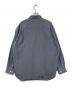 EDIFICE (エディフィス) THOMAS MASON (トーマスメイソン) オーバーサイズ レギュラーカラーシャツ グレー サイズ:M：5000円