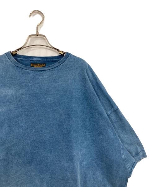 J.S HOMESTEAD（ジャーナルスタンダード ホームステッド）J.S HOMESTEAD (ジャーナルスタンダード ホームステッド) OVER LARGE PONCHO S/S インディゴ サイズ:Fの古着・服飾アイテム