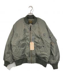 waiper（ワイパー）の古着「MA-1ジャケット」｜カーキ