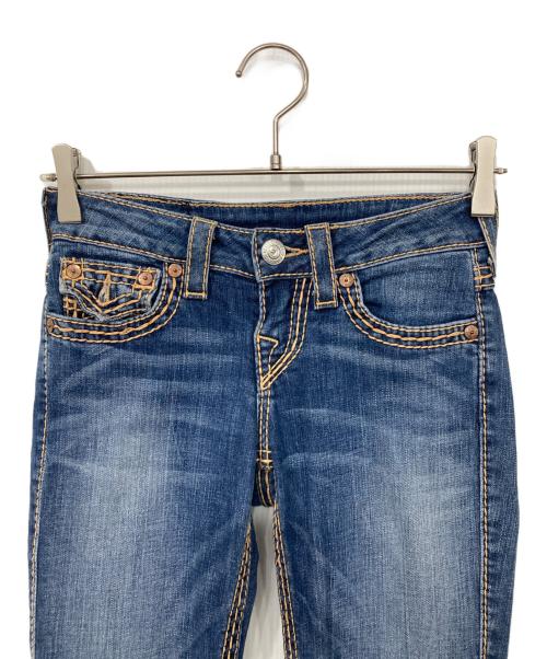 TRUE RELIGION（トゥルー レリジョン）TRUE RELIGION (トゥルー レリジョン) ブーツカットデニムパンツ インディゴ サイズ:23の古着・服飾アイテム