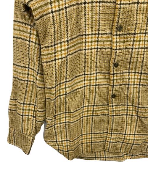 PENDLETON（ペンドルトン）PENDLETON (ペンドルトン) 70’sウールシャツ イエロー サイズ:Mの古着・服飾アイテム