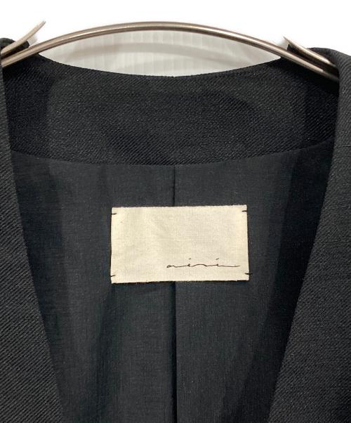 aere（アエレ）aere (アエレ) 2way tulle vest ブラック サイズ:36の古着・服飾アイテム