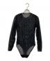 e（イー）の古着「Sheer Body Suit Tops」｜ブラック