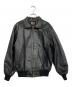 DELUXE（デラックス）の古着「レザージャケット」｜ブラック