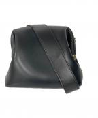 osoiオソイ）の古着「ガマ口ショルダーバッグ」｜ブラック