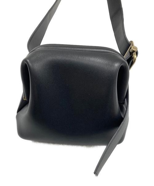 osoi（オソイ）osoi (オソイ) ガマ口ショルダーバッグ ブラックの古着・服飾アイテム