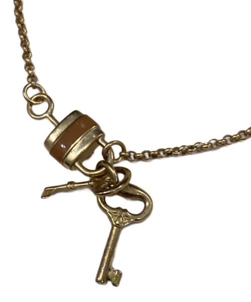 Chloe（クロエ）Chloe (クロエ) 鍵モチーフブレスレット ゴールドの古着・服飾アイテム