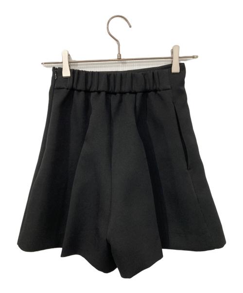YORI（ヨリ）yori (ヨリ) トリプルクロスショートパンツ ブラック サイズ:34の古着・服飾アイテム