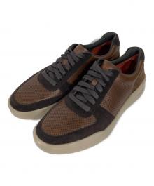 COLE HAAN（コールハーン）の古着「グランド クロスコート モダン パーフォレーション スニーカー」｜ブラウン