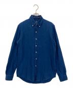 RALPH LAURENラルフローレン）の古着「ボタンダウンシャツ」｜インディゴ