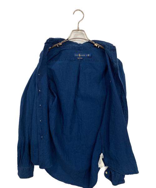RALPH LAUREN（ラルフローレン）RALPH LAUREN (ラルフローレン) ボタンダウンシャツ インディゴ サイズ:Sの古着・服飾アイテム