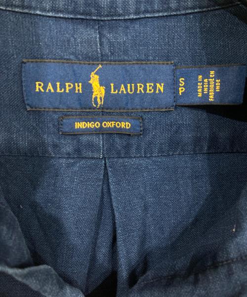 RALPH LAUREN（ラルフローレン）RALPH LAUREN (ラルフローレン) ボタンダウンシャツ インディゴ サイズ:Sの古着・服飾アイテム