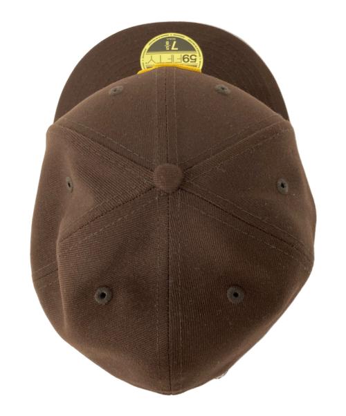 New Era（ニューエラ）New Era (ニューエラ) キャップ ブラウン サイズ:7 5/8 未使用品の古着・服飾アイテム