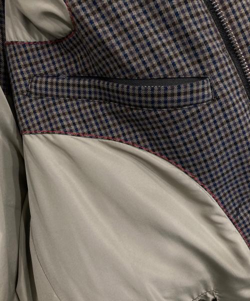 PEUTEREY（ピューテリー）PEUTEREY (ピューテリー) ダウンジャケット ブラウン サイズ:50の古着・服飾アイテム