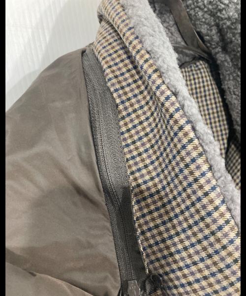 PEUTEREY（ピューテリー）PEUTEREY (ピューテリー) ダウンジャケット ブラウン サイズ:50の古着・服飾アイテム