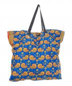 TOGA VIRILISトーガ ビリリース）の古着「プリントトートバッグ」｜ブルー