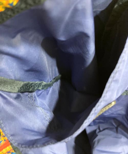 TOGA VIRILIS（トーガ ビリリース）TOGA VIRILIS (トーガ ビリリース) プリントトートバッグ ブルーの古着・服飾アイテム