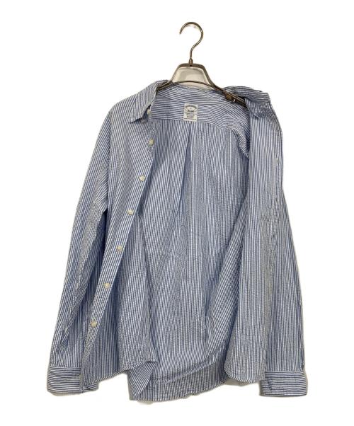 BROOKS BROTHERS（ブルックスブラザーズ）BROOKS BROTHERS (ブルックスブラザーズ) ヒッコリーシャツ ブルー サイズ:Sの古着・服飾アイテム