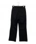 BED J.W. FORD (ベッドフォード) Baggy Pants ver.2 1シルクパンツ ブラック：19000円