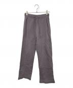DRIES VAN NOTENドリスヴァンノッテン）の古着「ワイドスウェットパンツ」｜パープル