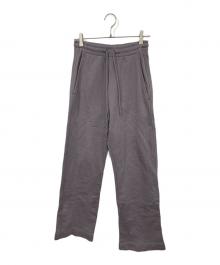 DRIES VAN NOTEN（ドリスヴァンノッテン）の古着「ワイドスウェットパンツ」｜パープル