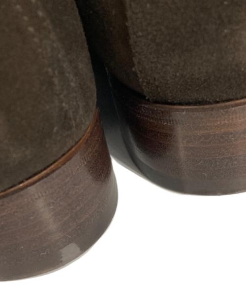 Perfetto（ペルフェット）perfetto (ペルフェット) スエードローファー ブラウン サイズ:7 1/2の古着・服飾アイテム