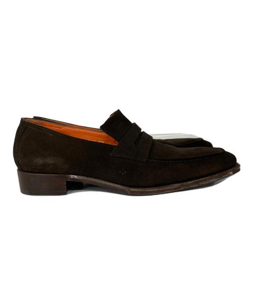 Perfetto（ペルフェット）perfetto (ペルフェット) スエードローファー ブラウン サイズ:7 1/2の古着・服飾アイテム