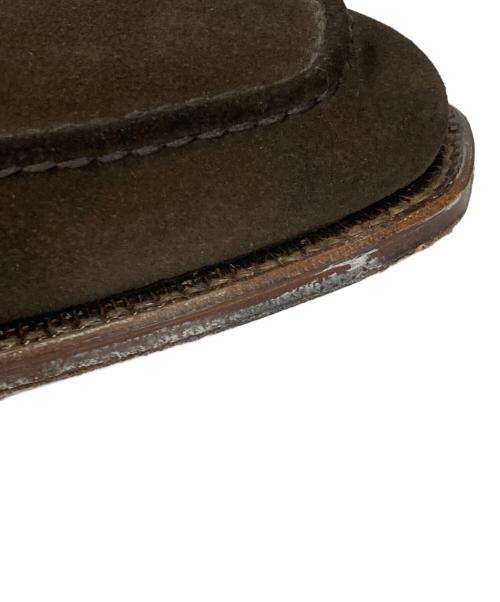 Perfetto（ペルフェット）perfetto (ペルフェット) スエードローファー ブラウン サイズ:7 1/2の古着・服飾アイテム