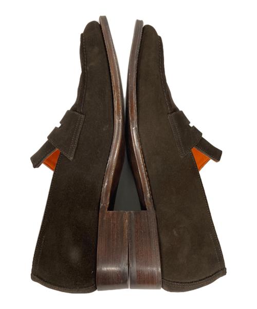 Perfetto（ペルフェット）perfetto (ペルフェット) スエードローファー ブラウン サイズ:7 1/2の古着・服飾アイテム