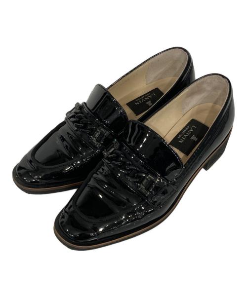 LANVIN COLLECTION（ランバンコレクション）LANVIN COLLECTION (ランバンコレクション) パテントローファー ブラック サイズ:22の古着・服飾アイテム