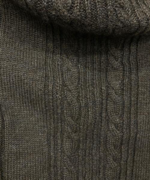 tricot COMME des GARCONS（トリココムデギャルソン）tricot COMME des GARCONS (トリココムデギャルソン) ケープポンチョニット ブラウン サイズ:記載無しの古着・服飾アイテム